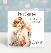 Personalised Art Deco Birthday
