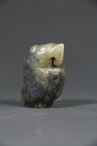 Chinese archaic old jade - old, bird