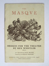 The Masque Designs for the