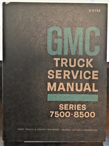 1966 gmc truck service - service, manual