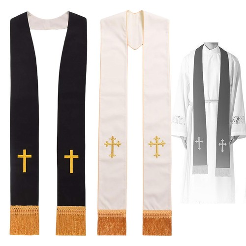 Clergy mass stole priest robe - mass,