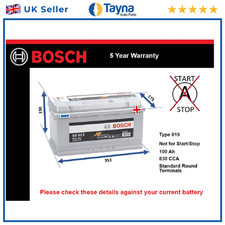 Car Battery S5013 Bosch 019