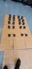 5x pairs  Blk Box 7kg TO 22.5kg   Hex  Dumbbells Commercial Gym Equipment 
