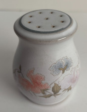 Denby Encore Sweet Pea Pepper Shaker Vintage Stoneware