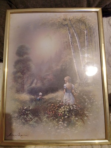 Andres orpinas signed - orpinas, print