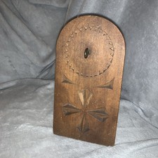 Vintage/Antique Carved Wooden Pocket Watch Stand Black Forrest