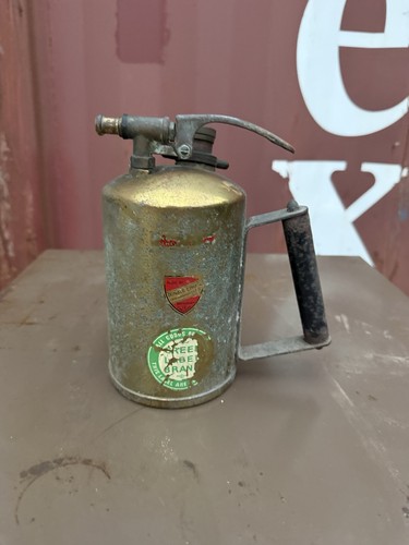 Vintage brass handheld garden - brass,