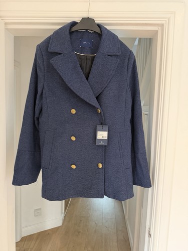Gant pea coat blue - xl, bnwt