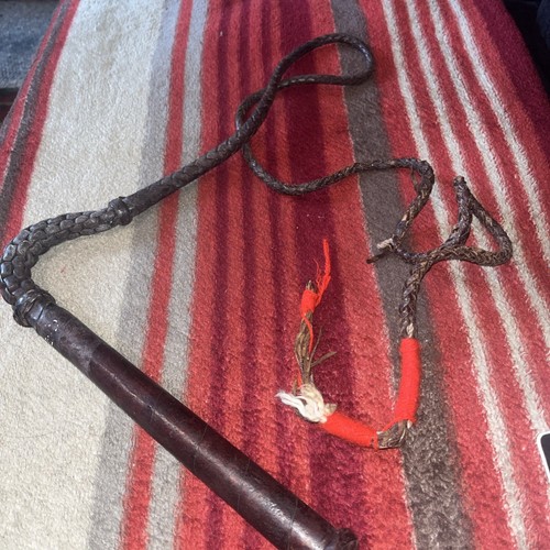Vintage leather horse - vintage, whip