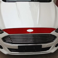 Red Carbon Fiber Front Hood