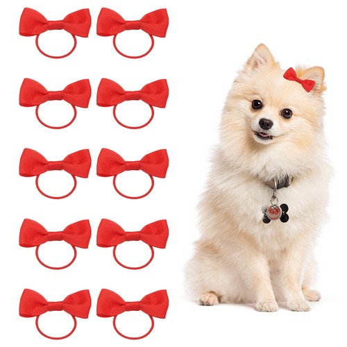 Cute dog hair bows with - cute,