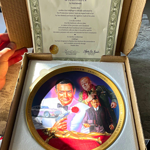 Franklin mint james bond - mint,