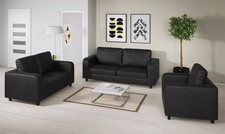 Sofa Box Faux Leather Sofa 3