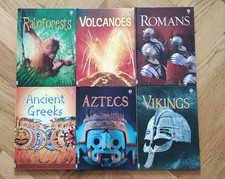 Usborne Beginners reading books ~ very good condition ~ history & nature