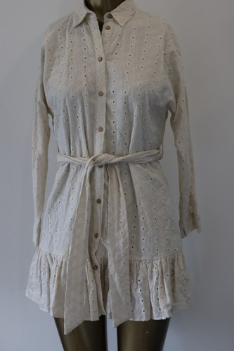 Zara ecru cutwork - ecru, embroidery
