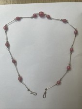 Vintage Czech Pink Glass Bead