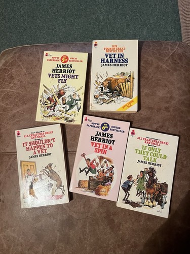 Five james herriot books - five,