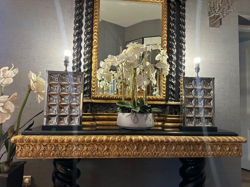 Stunning pair porta romana - of,