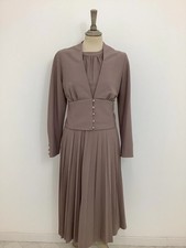 Vintage 80s does 40s Cresta 2 piece suit dress & jacket retro Goodwood #V3 @CHU