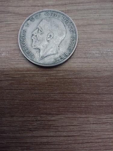 Silver halfcrown george - halfcrown, 5th