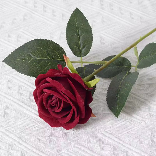 Artificial roses flower branch - artificial,