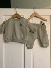 NEXT BABY BOYS 0-3 MONTHS TRACKSUIT, JOGGERS TRACTOR JUMPER COMBINE POST