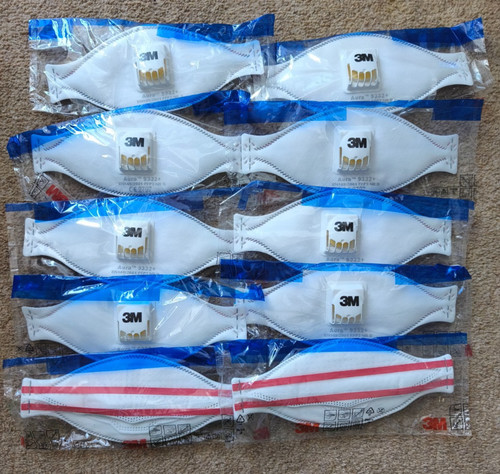 9332 aura ffp3 - 9332+, respirator