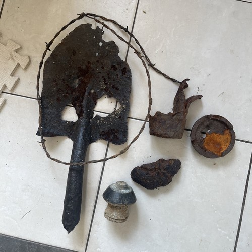 Ww1 blown shrapnel - blown,