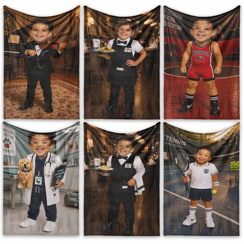 Personalised face cut out - cut, doll
