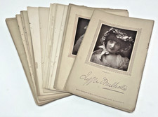 Original Victorian Print Photo Pages Theatre Actors Actress Job Lot x26
