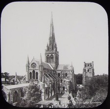 JV Glass Magic Lantern Slide