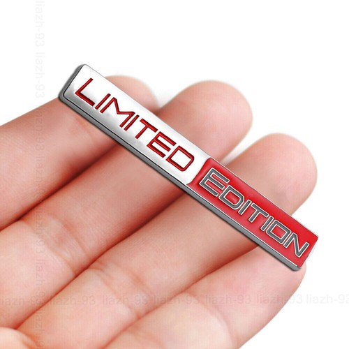 Metal limited edition emblem - metal,