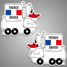 2x French Driver Truck Car