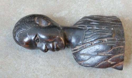Carved ebony black - carved,