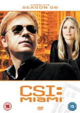CSI Miami: The Complete Season 6 DVD (2010) David Caruso cert 15 6 discs