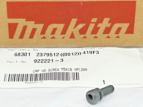 2xgenuine makita cap screw - makita,