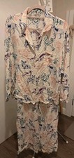 Womens Dog Print Pyjama Set TU