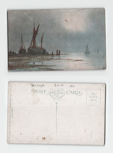Postcard thames sailing - postcard,