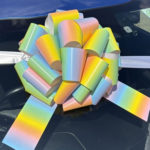 Big unicorn car bow mega - car,