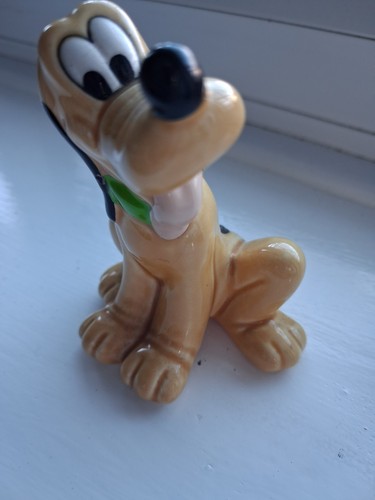 Disneys enesco pluto statue - disneys,