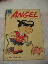 angel #12 good to very good condition 1958 dell comics