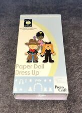 CRICUT Shapes Cartridge : PAPER DOLL DRESS UP - Complete Box, Keyboard, Book