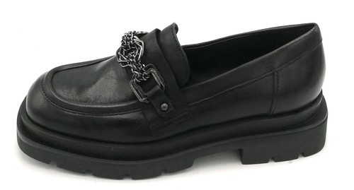 Mjus p75105 leather moccasin - leather,