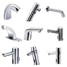Sensor Automatic Tap Chrome Hands Free Waterfall Bathroom Kitchen Modern Design