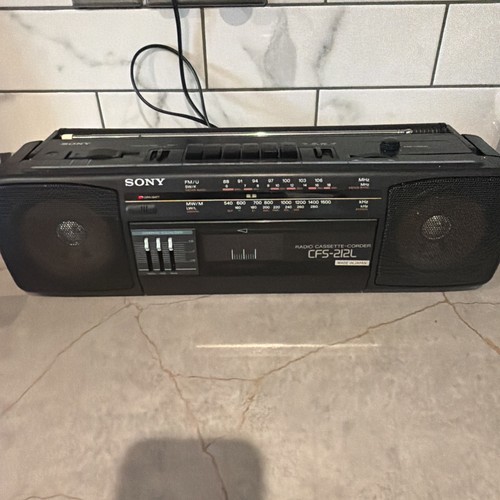 Sony cfs 212l - sony, cfs-212l