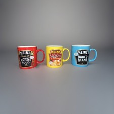 vintage Heinz ceramic mugs