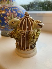 Harmony Kingdom Great Escape Parrots In Cage Ornament - boxed with leaflets  