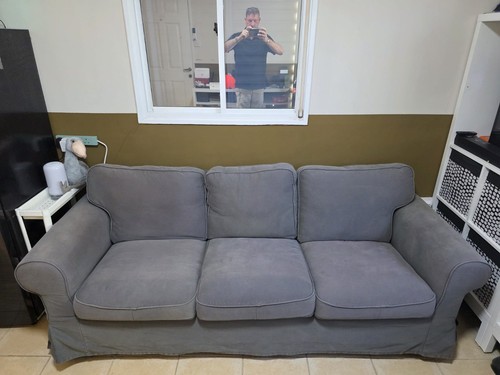 Ikea ektorp seater sofa - 3,