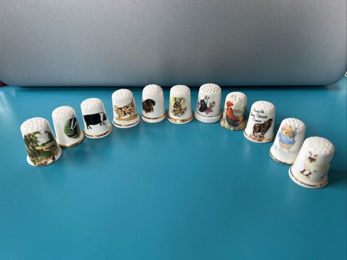 Set ceramic thimbles - of,