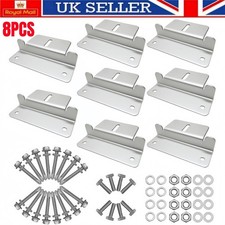 8x Solar Panel Z Brackets